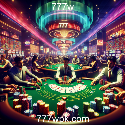 Descubra o Mundo do Poker no 777w